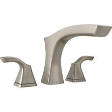 Load image into Gallery viewer, Delta Tesla T2752-SS 2-Handle Deck-Mount Roman Tub Faucet Trim Kit, Stainless
