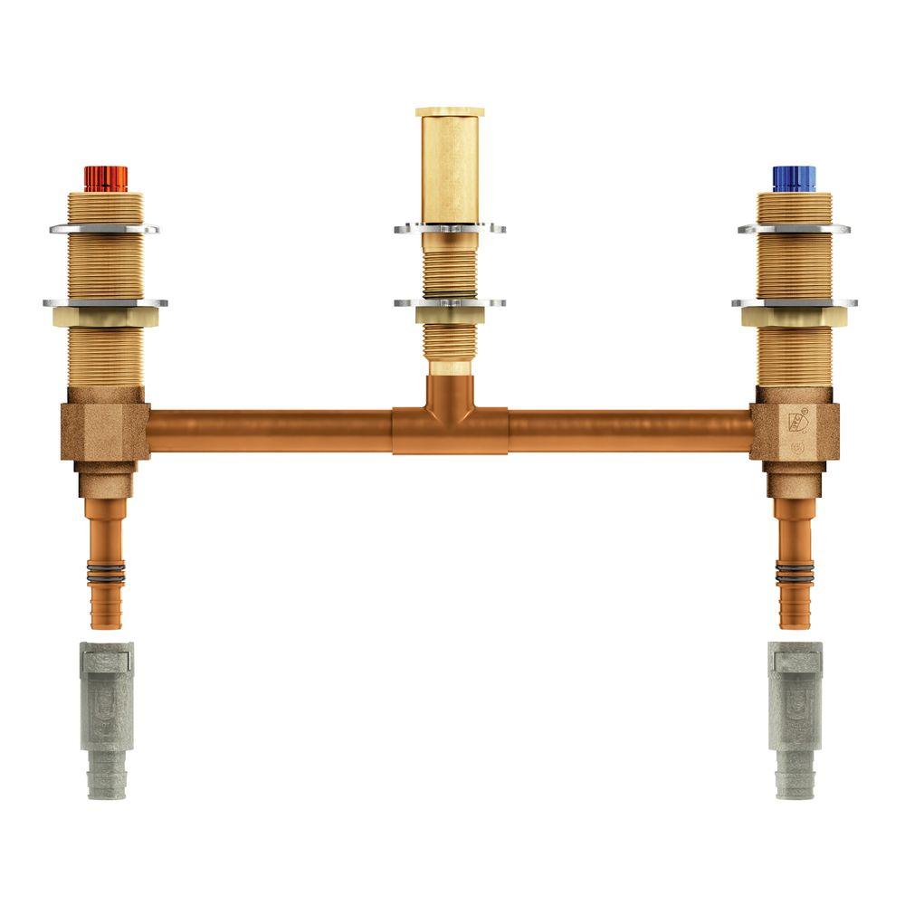 MOEN 4798 2-Handle 3-Hole Roman Tub 10