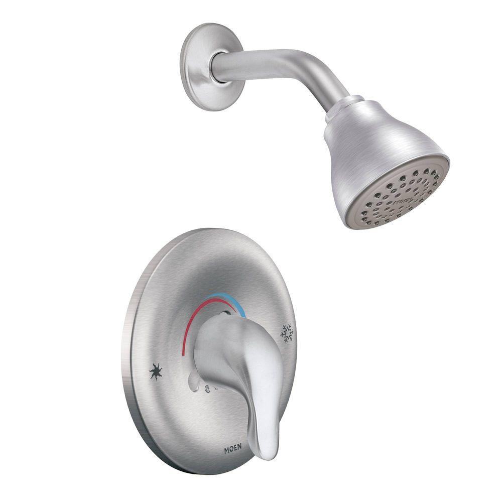 MOEN TL182BC Chateau 1-Spray Shower Faucet Trim Kit in Brushed Chrome