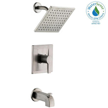 Load image into Gallery viewer, Glacier Bay HD873X-6104 Modern 1-Handle Tub &amp; Shower Faucet Brushed Nickel
