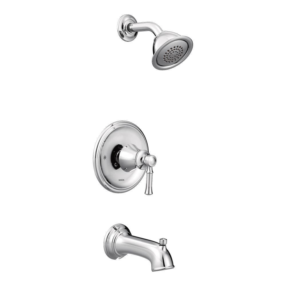 MOEN T2183 Dartmoor Posi-Temp 1-Handle Wall-Mount Faucet Trim Kit in Chrome