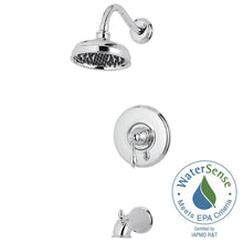 Load image into Gallery viewer, Pfister G89-8MBC Marielle 1-Handle Tub &amp; Shower Trim Kit Polished Chrome
