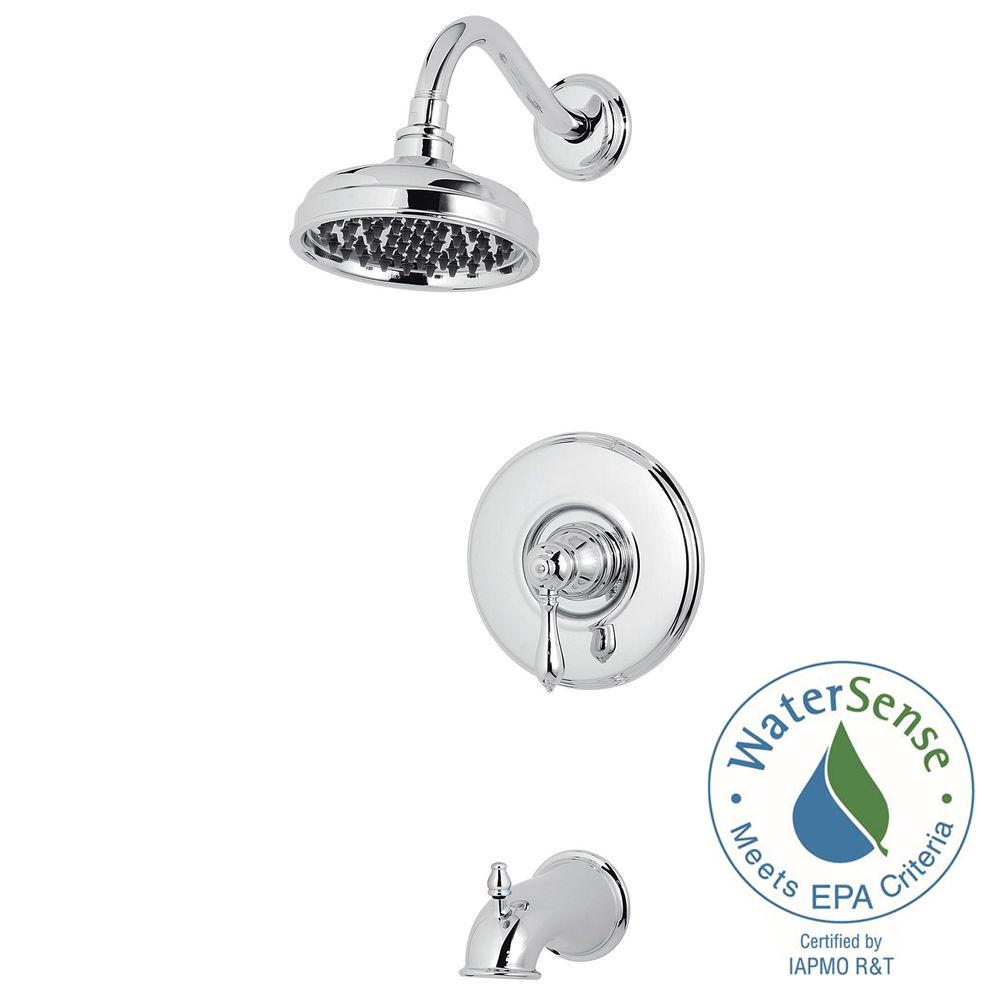 Pfister G89-8MBC Marielle 1-Handle Tub & Shower Trim Kit Polished Chrome
