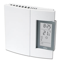 Load image into Gallery viewer, Cadet Honeywell TH106 16.7 Amp 1-Pole 7-Day Programmable Wall Thermostat White
