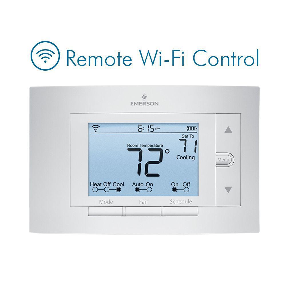 Emerson UP500W Sensi Wi-Fi Programmable Thermostat for Smart Home