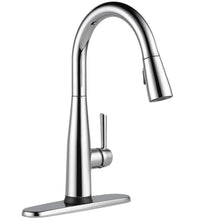 Load image into Gallery viewer, Delta 9113T-DST Essa Touch2O Tech 1-Handle Pull-Down Kitchen Faucet Chrome
