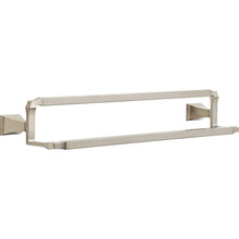 Load image into Gallery viewer, Delta 75125-SS Dryden 24 in. Double Towel Bar in Brilliance Stainless
