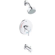 Load image into Gallery viewer, GROHE 35073001 Concetto 1-Handle 2-Spray Tub &amp; Shower Faucet StarLight Chrome
