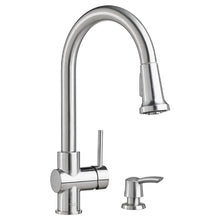 Load image into Gallery viewer, American Standard 9379315.075 Montvale 1-Handle Pull-Down Kitchen Faucet in SS
