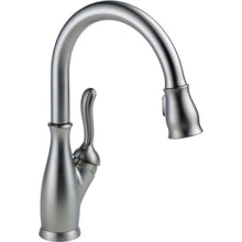 Load image into Gallery viewer, Delta 9178-AR-DST Leland 1-Handle Pull-Down Sprayer Kitchen Faucet Stainless
