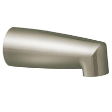Load image into Gallery viewer, MOEN 3829BN Non-Diverter Tub Spout with Slip Fit Connection in Brushed Nickel
