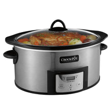 Load image into Gallery viewer, Crock-Pot SCCPVI600-S 6 Qt. Slow Cooker with Stovetop Safe Cooking Pot
