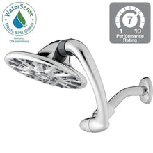 Load image into Gallery viewer, Waterpik ASW-673T Sidewinder 6-Spray 7 in. Rainfall Showerhead in Chrome
