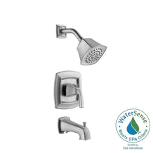 Load image into Gallery viewer, Pegasus 873W-3504 Mason 1-Handle 1-Spray Tub and Shower Faucet, Brushed Nickel
