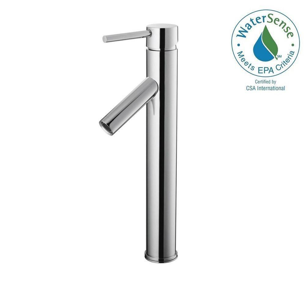 Glacier Bay FM16C73C 1-Hole 1-Handle Vessel Bathroom Faucet Chrome 732443