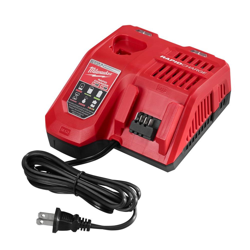 Milwaukee 48-59-1808 M12 and M18 Multi-Voltage Rapid Charger