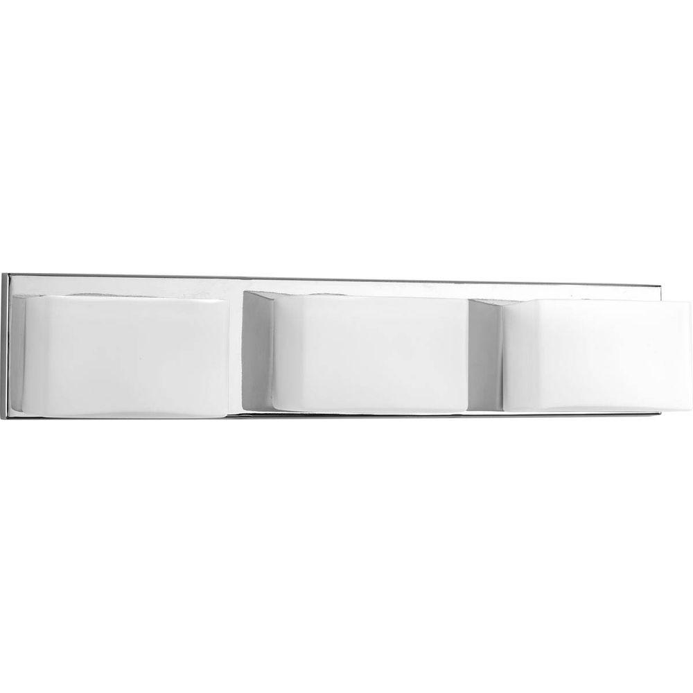 Progress Lighting P2144-1530K9 Ace 3-Light Integrated LED Vanity Light Chrome