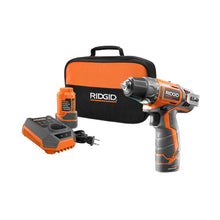 Load image into Gallery viewer, Ridgid R82005K 12-Volt Lithium-Ion 3/8&quot; Cordless 2-Speed Drill Kit
