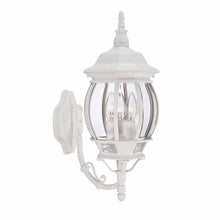 Load image into Gallery viewer, Hampton Bay HB7028-06 3-Light White Outdoor Wall Lantern 883902

