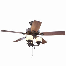 Load image into Gallery viewer, Hampton Bay AG510-ORB Waterton II 52&quot; Oil-Rubbed Bronze Ceiling Fan 635082

