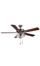 Load image into Gallery viewer, Hampton Bay SW1321BN Scottsdale 52&quot; Indoor Brushed Nickel Ceiling Fan 538855
