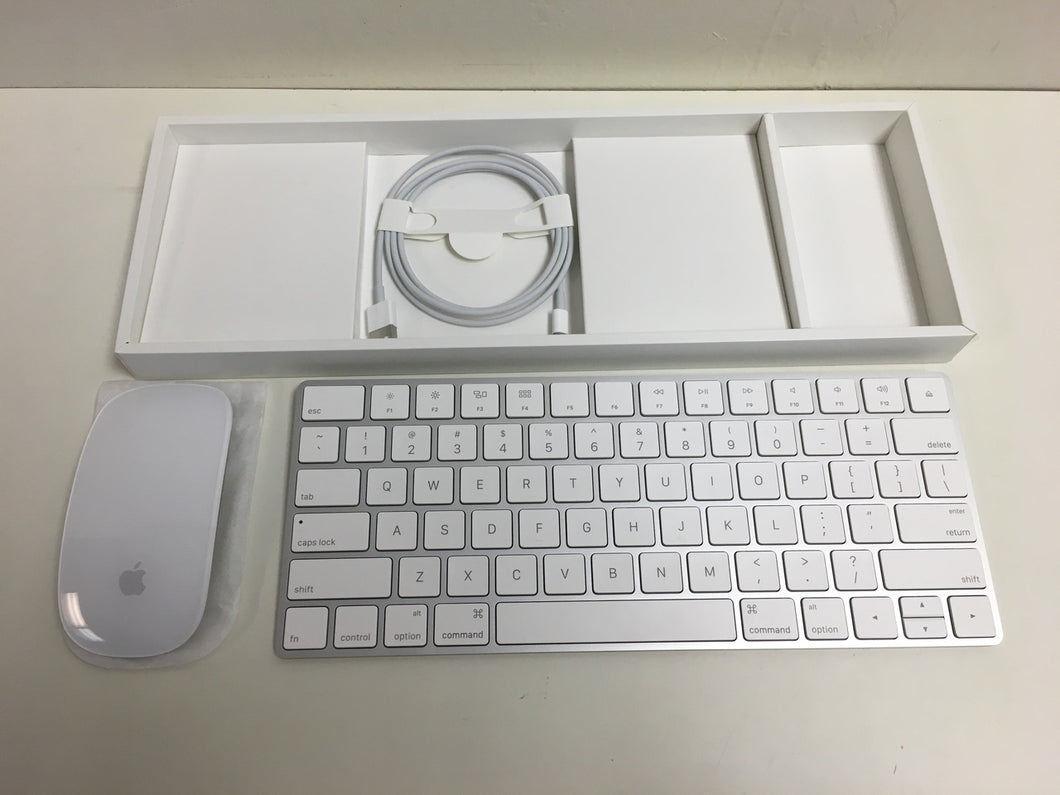 Genuine Apple Magic Mouse 2 and Bluetooth Keyboard Combo A1657 A1644, White