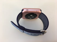 Load image into Gallery viewer, Apple Watch Sport MMF42LL/A 38mm Aluminum Case Royal Blue Classic Buckle
