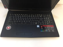 Load image into Gallery viewer, Gaming Laptop MSI GP62 Leopard-1046 15.6&quot; i7-7700HQ 2.8GHz 16GB 1TB GTX1050
