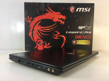 Load image into Gallery viewer, Gaming Laptop MSI GP62 Leopard-1046 15.6&quot; i7-7700HQ 2.8GHz 16GB 1TB GTX1050
