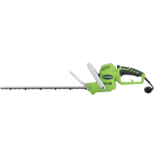 Load image into Gallery viewer, Greenworks GW22122 22&quot; 4-Amp Rotating Electric Hedge Trimmer
