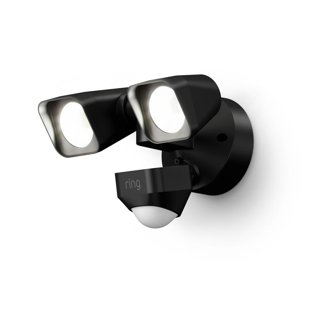 Ring 5W21S8-BEN0 Smart Lighting Black Motion Activated LED Floodlight Wired