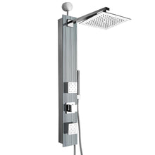 Load image into Gallery viewer, AKDY JX-9006A 35&quot; Easy Connect Wall Mount Tempered Glass Shower Panel SP0060
