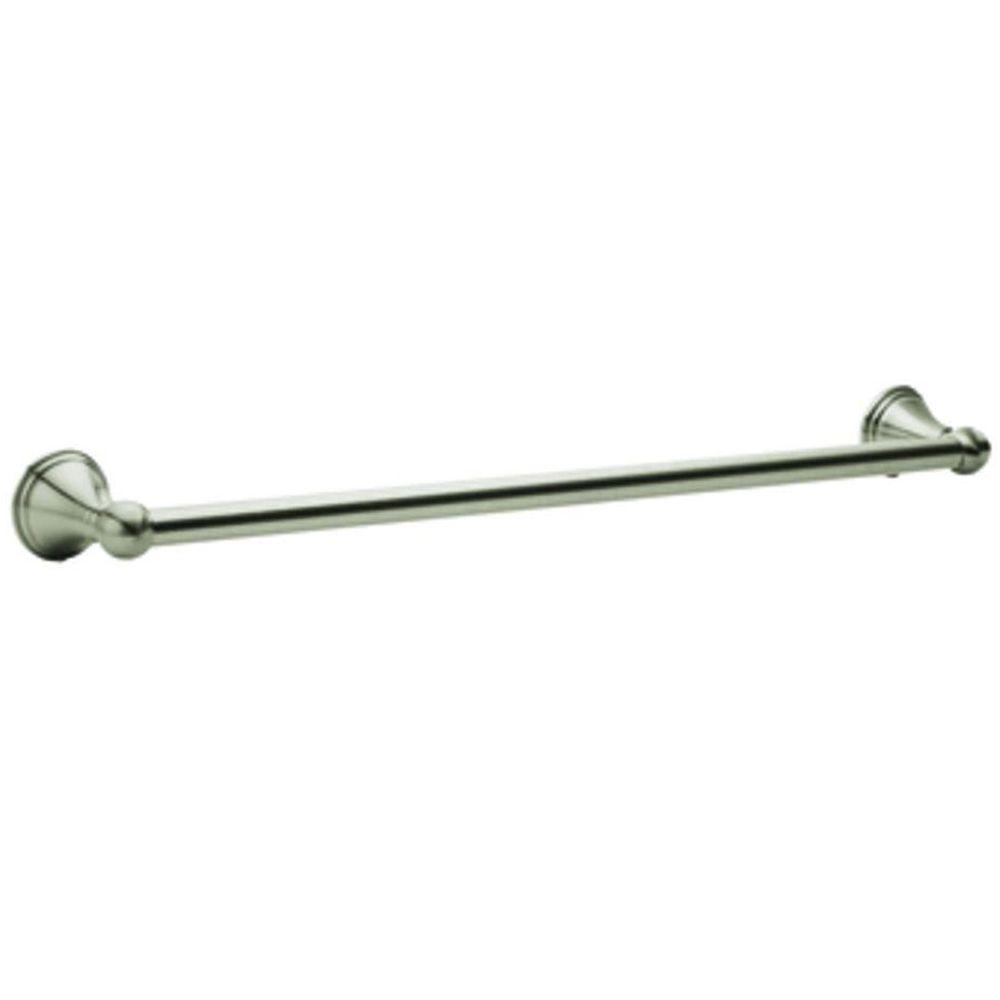 MOEN DN8424BN Preston 24 in. Towel Bar in Spot Resist Brushed Nickel