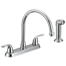 Load image into Gallery viewer, EZ-FLO 10201 Impression Collection 2-Handle Standard Kitchen Faucet Chrome
