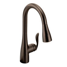 Load image into Gallery viewer, MOEN 7594ORB Arbor 1-Handle Pull-Down Sprayer Kitchen Faucet Oil Rubbed Bronze
