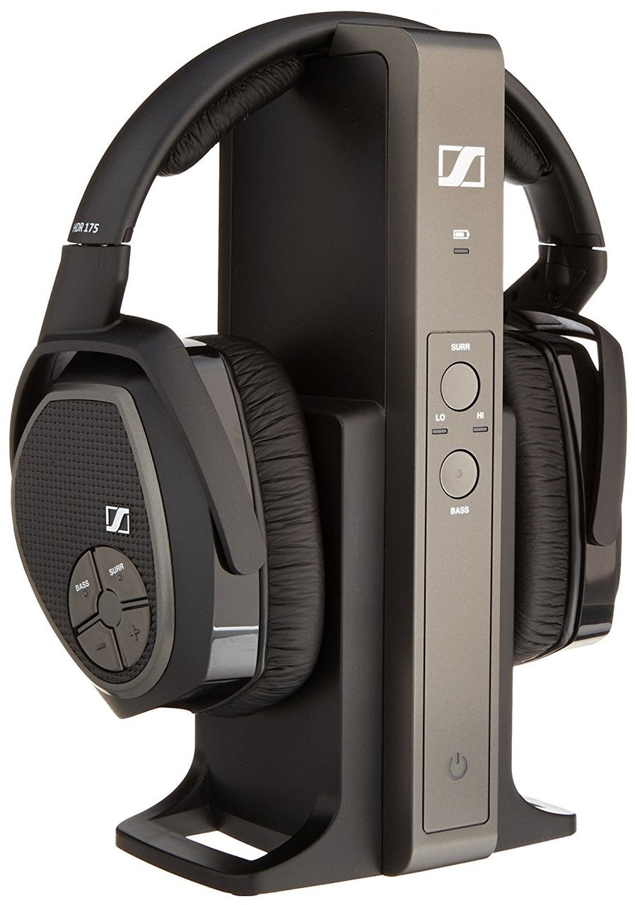 Sennheiser RS175 TV/HiFi Digital Wireless Headphone System Black