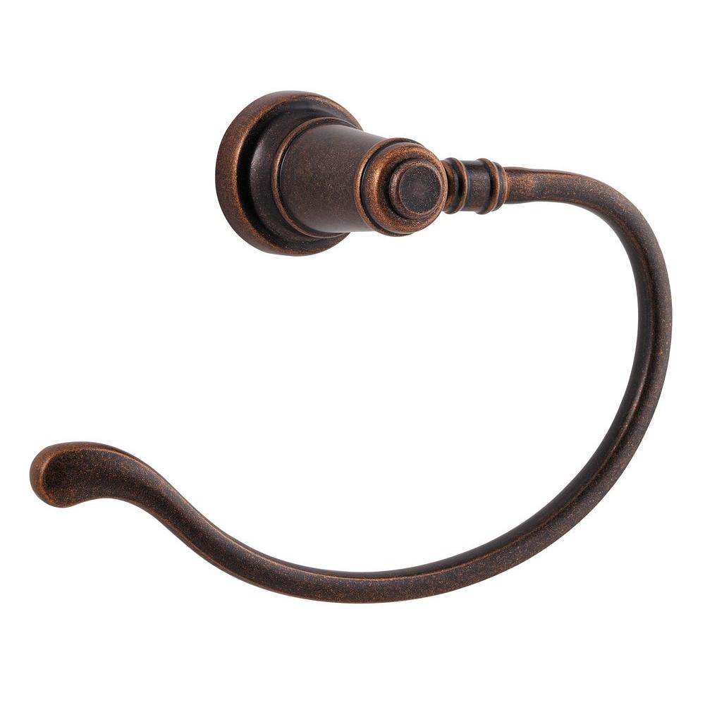 Pfister BRB-YP0U Ashfield Towel Ring in Rustic Bronze