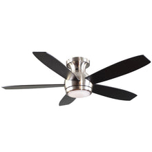 Load image into Gallery viewer, GE 20314 Treviso 52 in. Brushed Nickel Indoor LED Ceiling Fan
