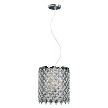 Load image into Gallery viewer, Decor Living 104328-15 1-Light Crystal and Chrome Chandelier
