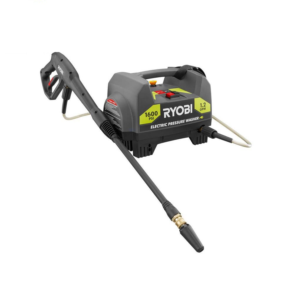 Ryobi RY141612 1,600-PSI 1.2-GPM Electric Pressure Washer