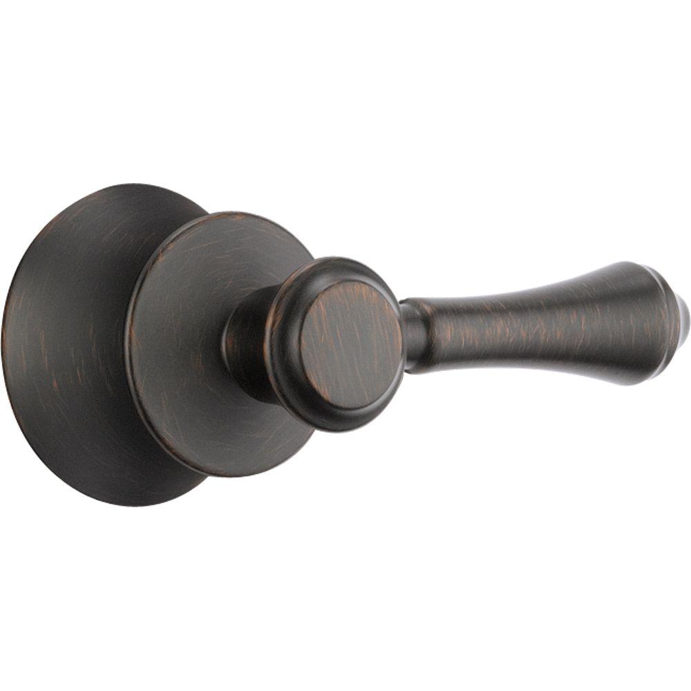 Delta H797RB Cassidy Tub & Shower Faucet Metal Lever Handle, Venetian Bronze