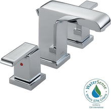 Load image into Gallery viewer, Delta 3586LF-MPU Arzo 8&quot; Widespread 2-Handle Bathroom Faucet, Chrome
