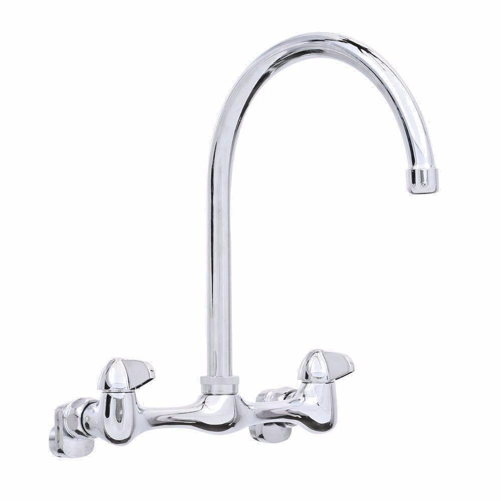 Glacier Bay 67735-0001 2-Handle Standard Kitchen Faucet in Chrome