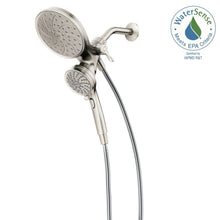 Load image into Gallery viewer, MOEN 26008SRN Attract 6-Spray Hand Shower &amp; Shower Head Combo Brushed Nickel
