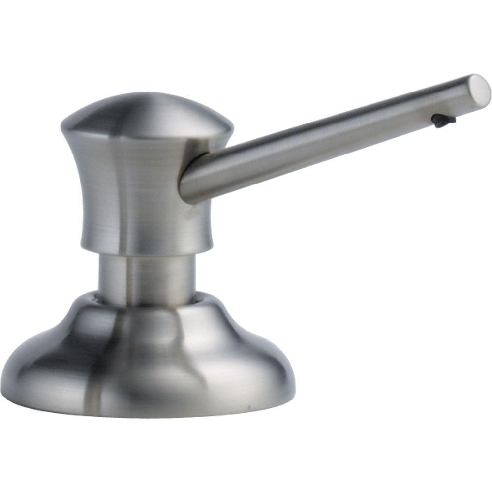 Delta RP1002AR Classic Countertop Mount Soap Dispenser in Arctic Stainless