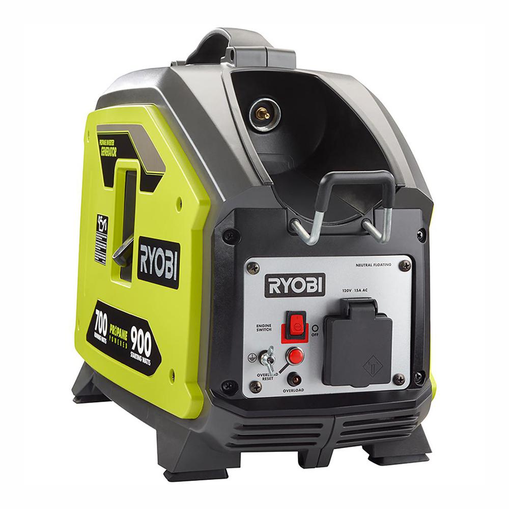 RYOBI RYi911LP 900 Starting Watt Propane Powered Inverter Generator NOB