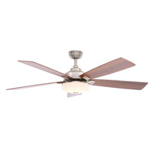 Load image into Gallery viewer, HDC 14430 Cameron 54&quot; Indoor Brushed Nickel Ceiling Fan 1001192658
