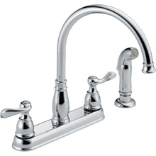 Load image into Gallery viewer, Delta 21996LF Windemere 2-Handle Standard Kitchen Faucet, Chrome
