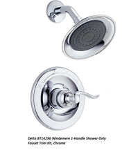 Load image into Gallery viewer, Delta BT14296 Windemere 1-Handle Shower Only Faucet Trim Kit, Chrome
