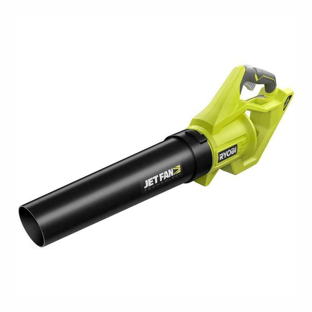 RYOBI RY40406BTL 110 MPH 500 CFM Variable-Speed 40V Li-Ion Cordless Leaf Blower